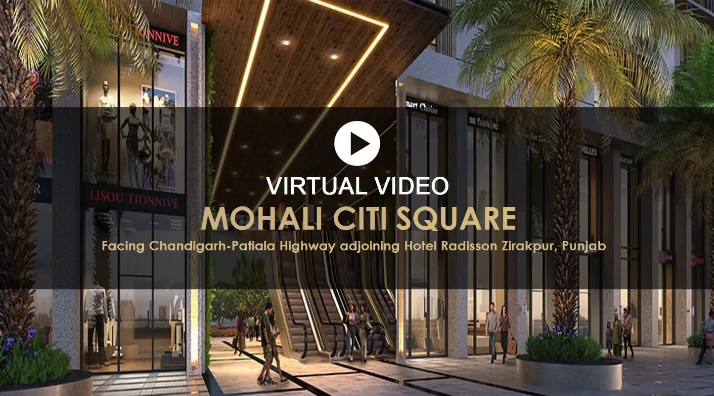 Sales Office - Mohali Citi Square New Commercial Project By STJ Group Official Website. Virtual Site Visit
